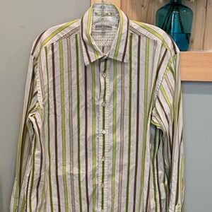 TED BAKER LONDON STRIPED SHIRT